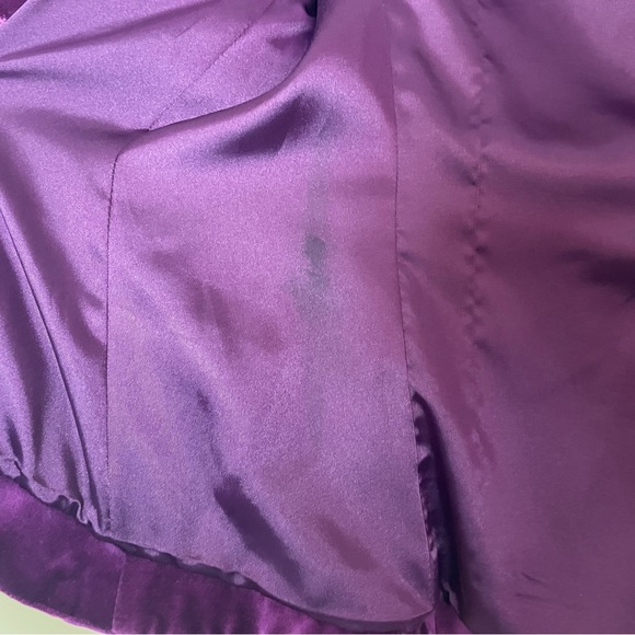 Theory Bobby Velvet Jacket in Adore Size 6 Stretch Old Money Quiet Luxury - Picture 11 of 11